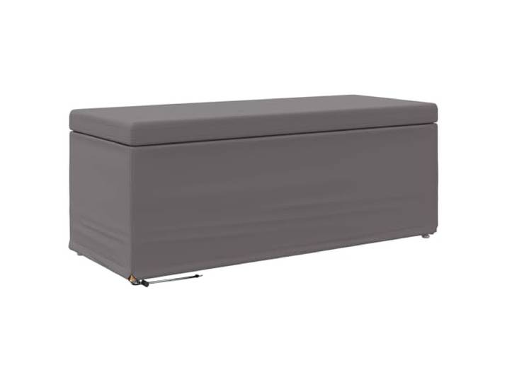 Kaorsrow Hocker Sitzbank ohne Rückenlehne Kunstleder Grau 101x41x40 cm Bequeme Polsterung für Flur und Esszimmer, platzsparend unter Tischen verstaubar bei 110 kg Belastbarkeit.