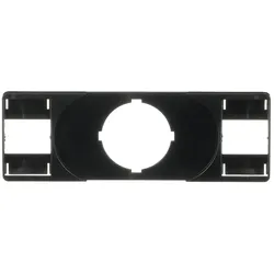 ABB MA1-8139 Schildtraeger fuer Doppeltaster, ohne Einsätze, passend für Größe 27x15 1SFA611920R8139  - 10 Stück