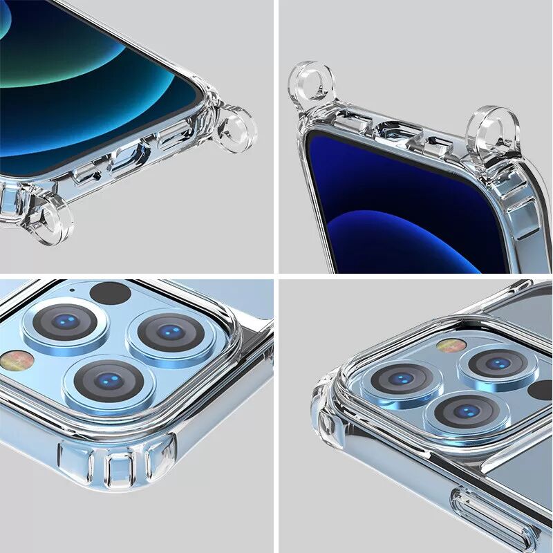 INF Coque de téléphone en acrylique transparent avec lanière pour Samsung A56