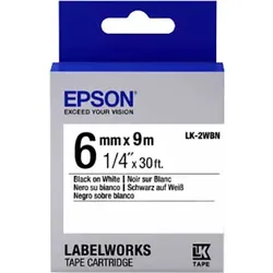 Epson Beschriftungsband LK-2WBN