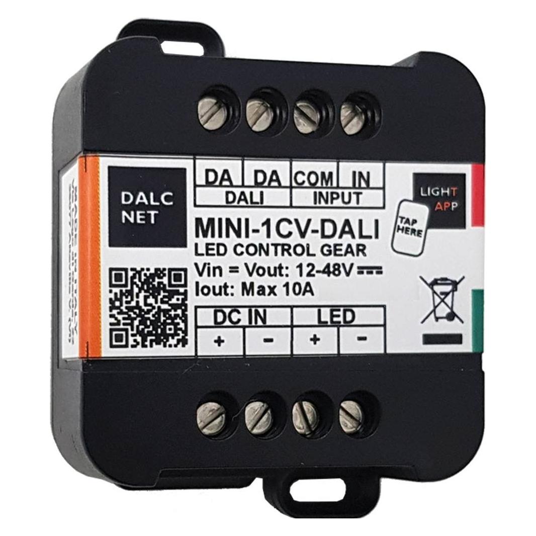 Dalcnet Dimmer 12V-48V 10A CV DALI-2/Push (Dimmaktor) (MINI-1CV-DALI)