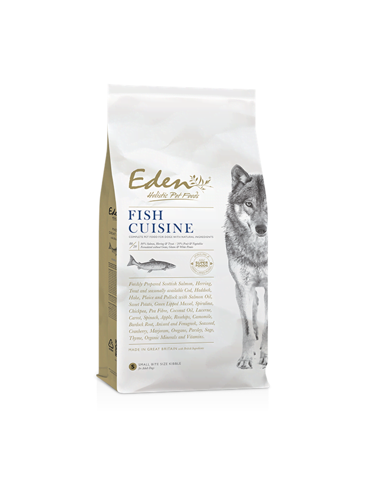 Eden Cuisine 80/20 Fish Small breeds - dry dog food - 6kg