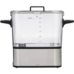 WMF Lono Sous Vide Pro Garer (415360011), Dampfgarer + Reiskocher, Silber