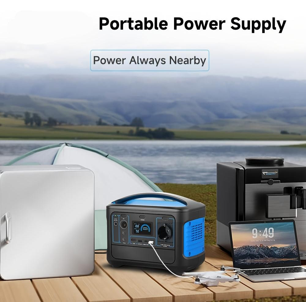 Selius Powerbank Draagbare Generator 493 Wh Lithium-Polymeer Externe Batterij