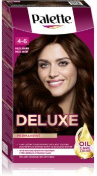Schwarzkopf Palette Deluxe cor para cabelo permanente tom 4-6 Mocca Brown 1 un.. Palette Deluxe