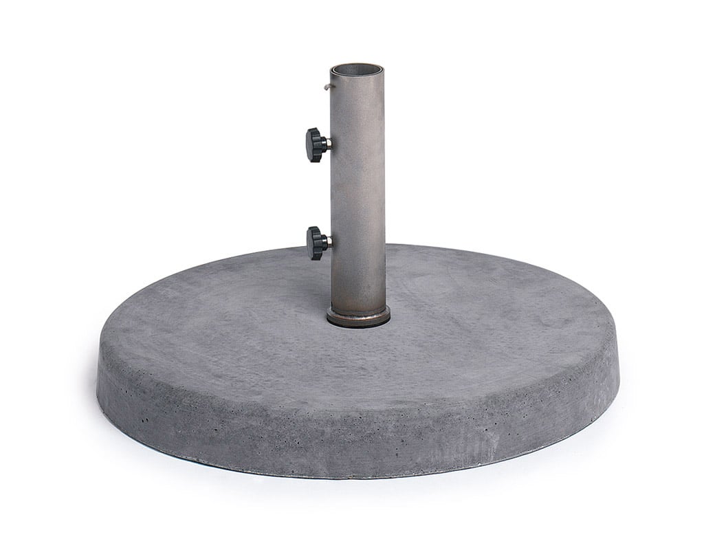 Weishäupl Schirmständer für Teak Schirm (Beton, für Schirm Ø 400cm) Beton | für Schirm Ø 400cm BP164075