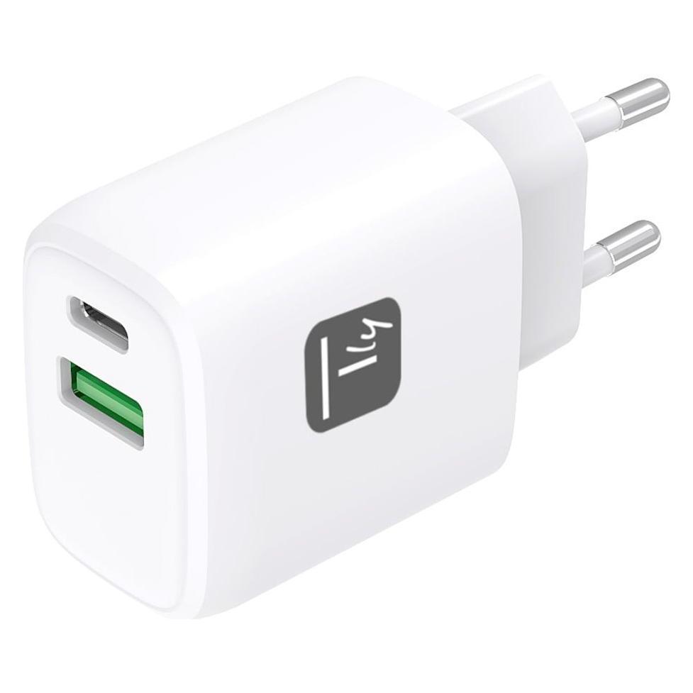 Techly IPW-USB-20WAC (20 W, 2 Ports) (IPW-USB-20WAC)
