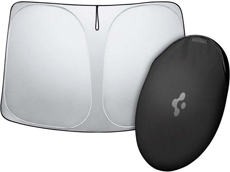 Spigen CryoShade Solskærm til Tesla Model Y / 3 Forrude - Sort
