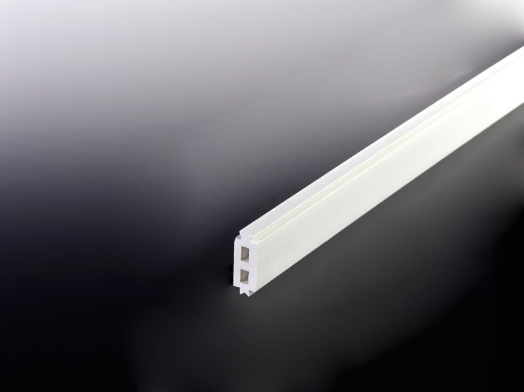 TETZNERJENT PVC-Distanzleiste grau, f. 16 mm, 5000 mm 16891578