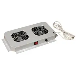 EFB PRO-LFD02BT.GR Dachlüfter 2-fach, mit Thermostat, für Co-Location PRO und ESV, RAL7035 PROLFD02BTGR