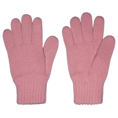 maximo - Kid's Strick Fingerhandschuhe - Handschuhe Gr 2 rosa