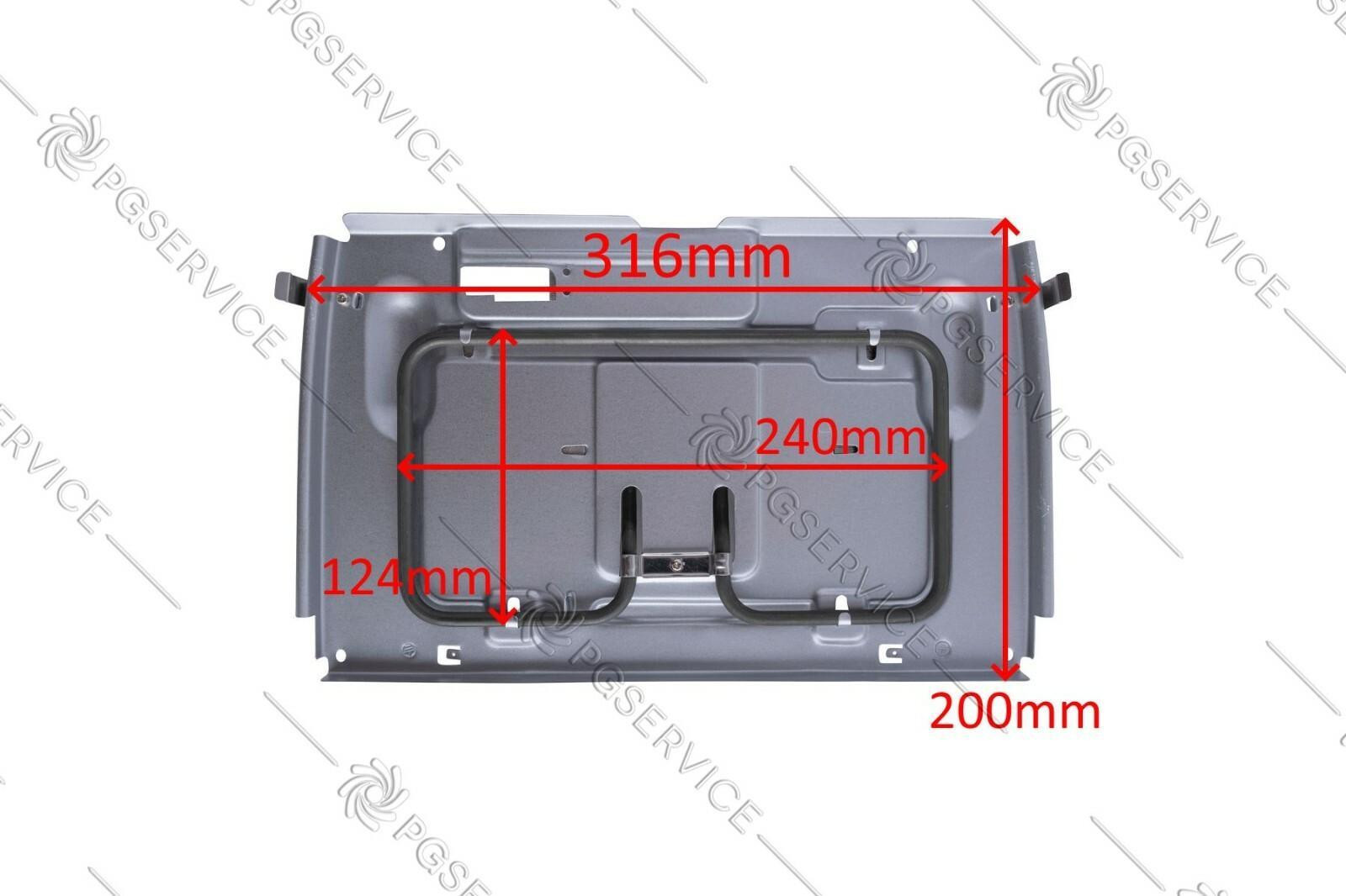Tefal onderplaat voor stoomgenerator Ultracompact geschikt voor type 600, modelnummers GC3001, GC3003, GC3005, 6680