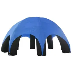 Event Dome (Event Zelt) aufblasbar Blau