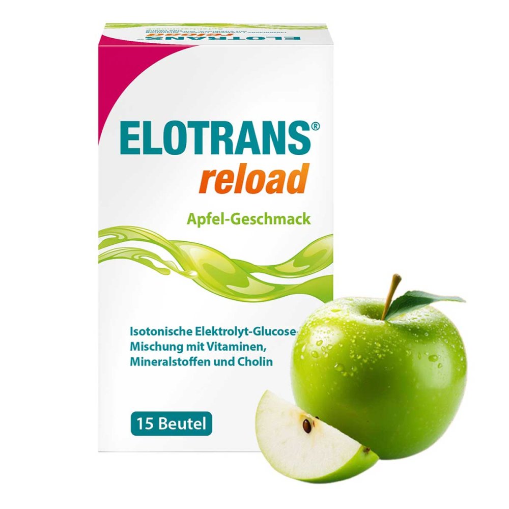 STADA Consumer Health Deutschland GmbH Elotrans Reload Elektrolyt-Pulver Apfel Beutel 19268573