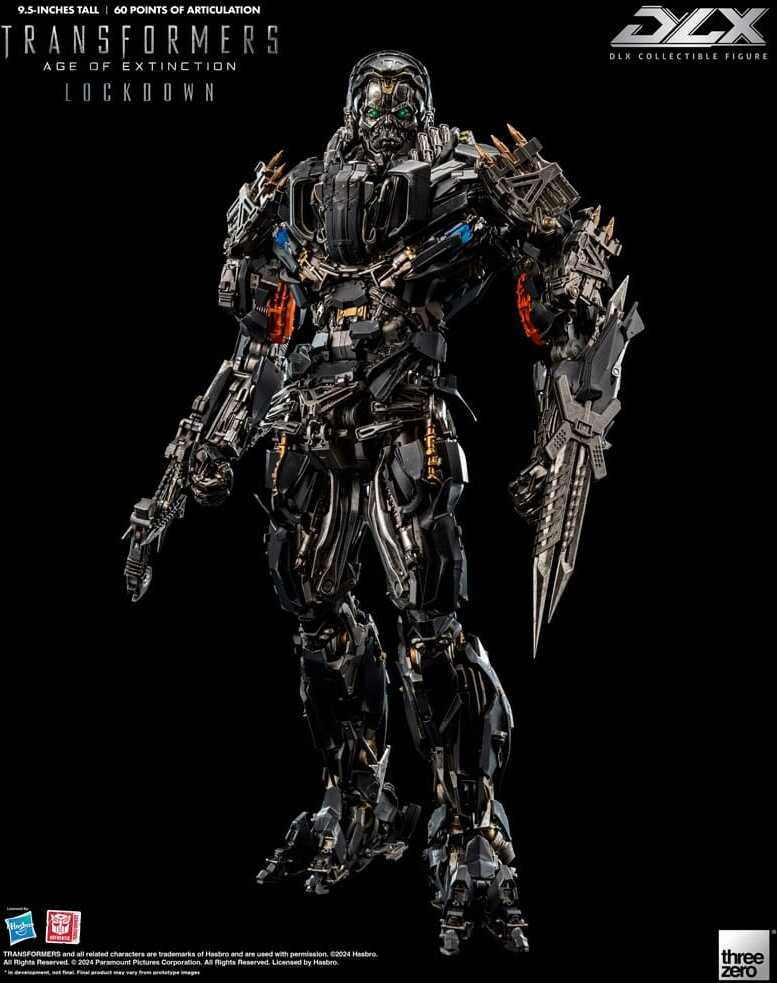 THREEZERO Transformers Age of Extinction DLX actiefiguur Lockdown 1/6 schaal 24 cm