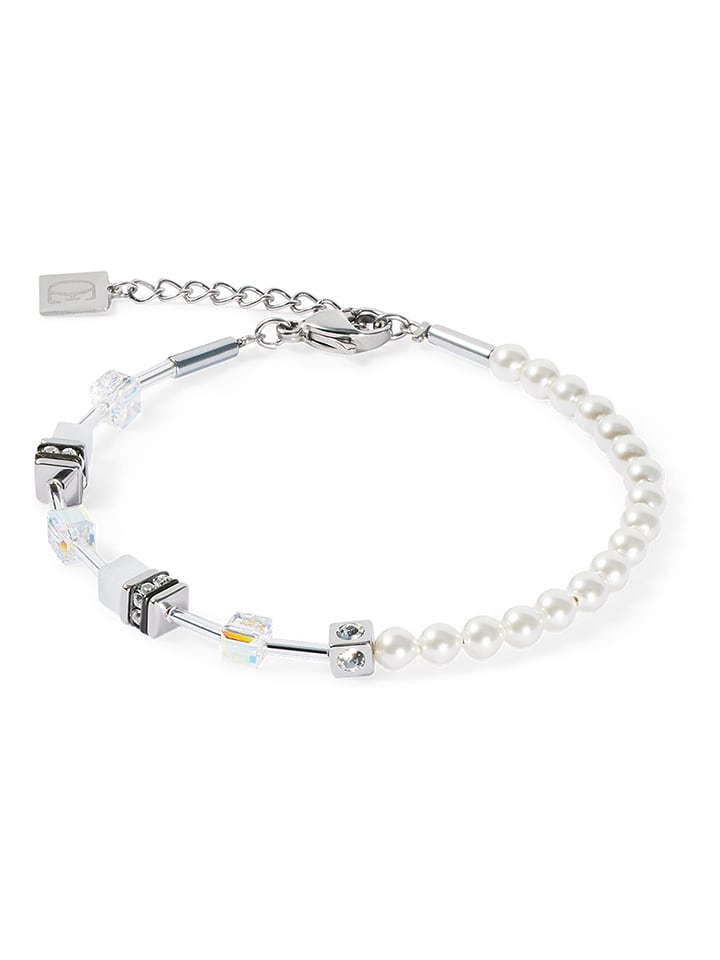 COEUR DE LION Armkette mit Edelsteinen und Perlen - onesize
