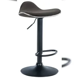 CLP Barhocker Shanghai Stoff dunkelgrau/schwarz