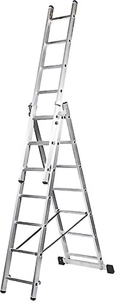 Escalera Multiposición Kormax De Aluminio Reforzado Gris Talla Única Unisex