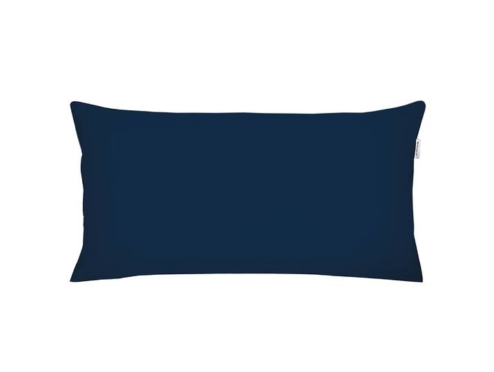 Renforce -Kissenhülle Typ A Blau/Marineblau 80cm Baumwollstoff