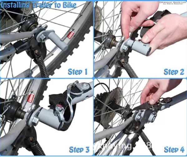 INF B-Lock Schnalle für Fahrradanhänger