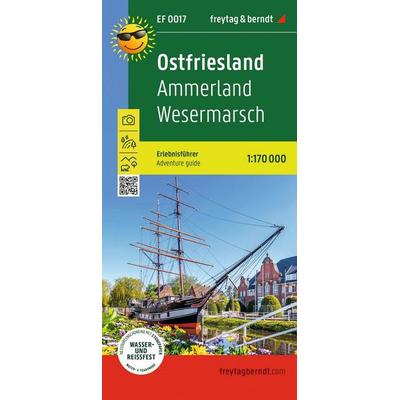 freytag & berndt Freizeitkarte Ostfriesland, Erlebnisführer 1:170.000, Sonstige von , KOMPASS Freytag & Berndt, 978-3-7079-2001-7