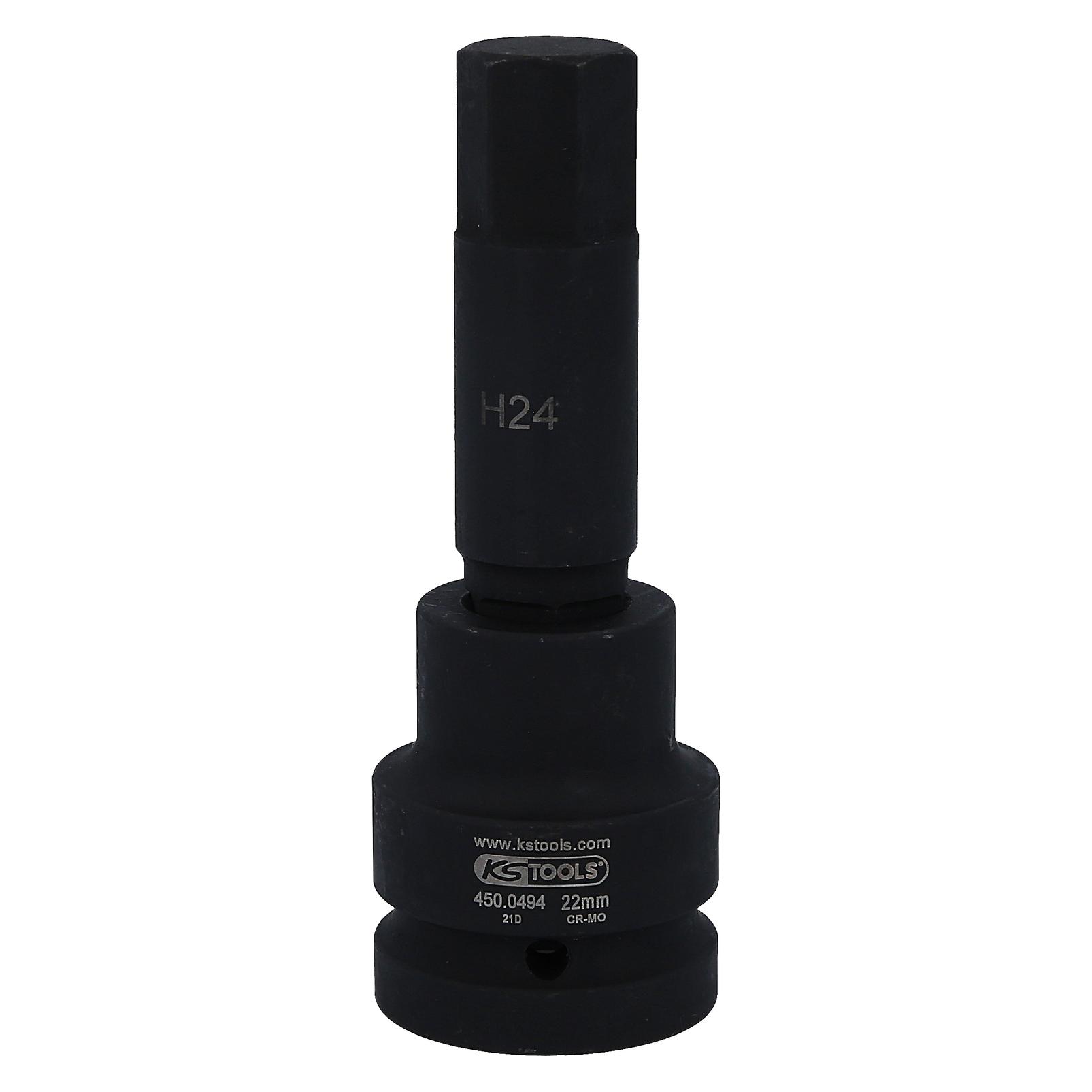 KS Tools 1" Kraft-Bit-Stecknuss Innensechskant (450.0494)