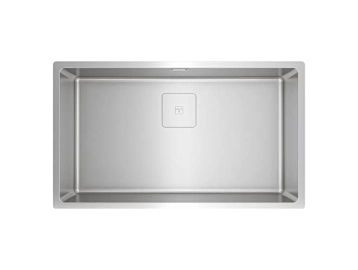 Teka FlexLinea RS15 71.40 PureClean – Spüle mit 1 Becken, Premium SoftTexture, dreifache Installationsmöglichkeit, quadratischer Ablauf, Edelstahl