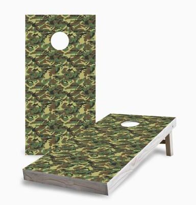 Skip's Garage Classic Camouflage Regulation 2x4 Cornhole Game Set