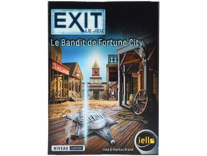 Iello Exit LE JEU Le Bandit de Fortune City (Französisch)