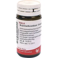 BRYONIA ACONITUM Globuli 20 g