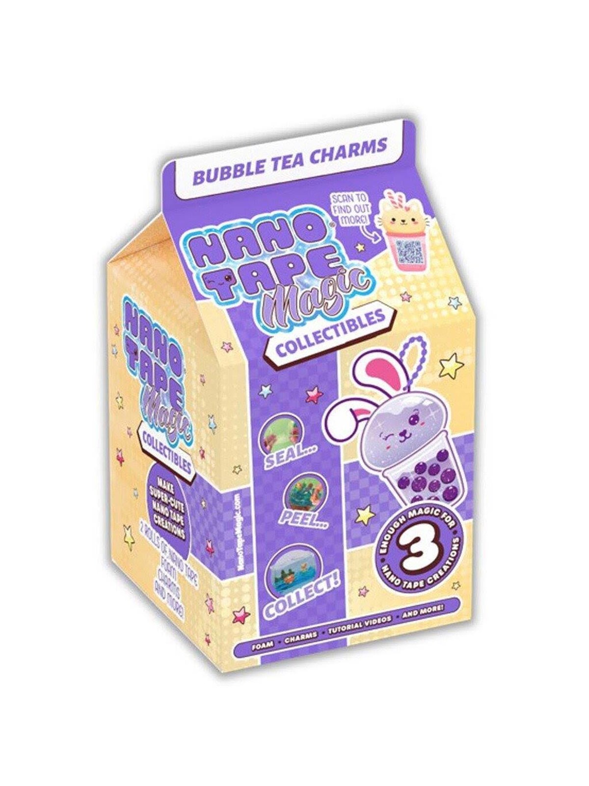 Nano Tape Magic Mini Bag Charm Fun - Bubble Tea