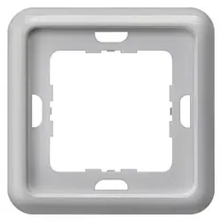 Siemens Dig Industr. profil Rahmen silber, 1-fach 5TG1771