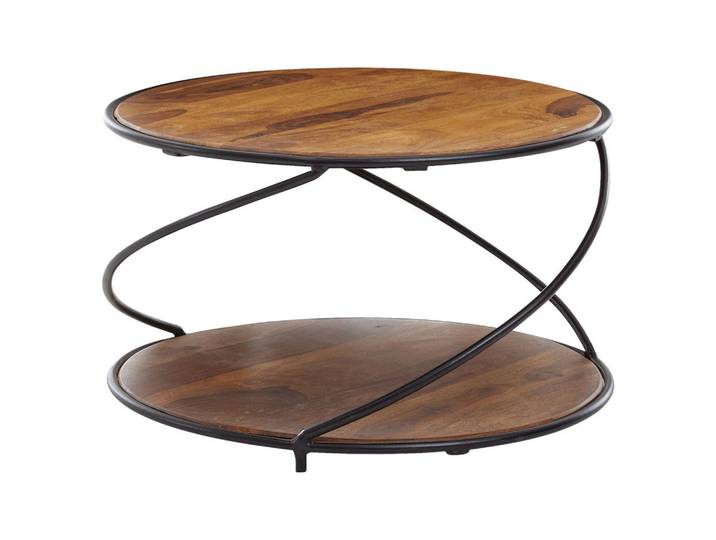 Couchtisch Wohnling Holz/Schwarz
