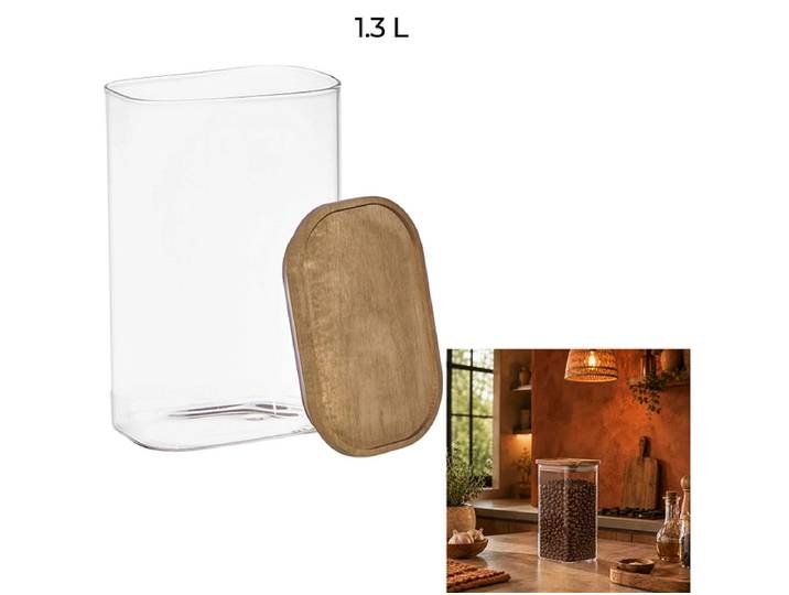 HOME DECO FACTORY Einmachglas LIBRA 130L durchsichtig