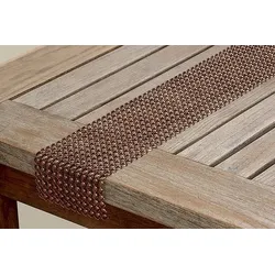 BOLTZE GRUPPE GmbH Tischband Rivet 120x10cm kupfer Kunststoff nicht waschbar