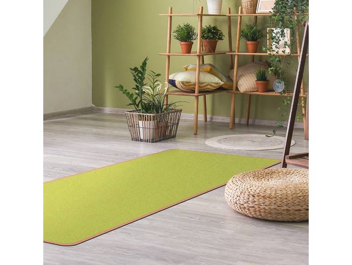 Läufer/Yogamatte Frühlingsgrün 183 x 61cm Grün