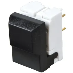 DIT 1 SW - Eingabetaster, Schaltspannung: 24V, schwarz