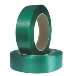 Transpak, Verpackungsmaterial, Umreifungsband Bandbreite15,5xStärke0,6mm Länge 2000m Polyester-/PET grün geprägt Kerndurchmesser...