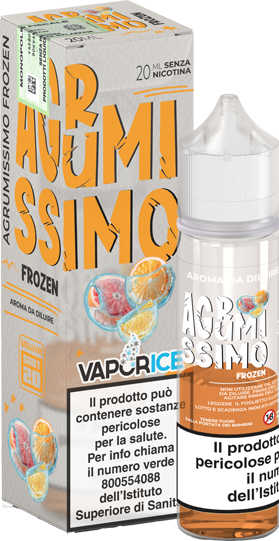 VaporArt Agrumissimo Frozen Vaporice Liquido Shot 20ml Ghiaccio