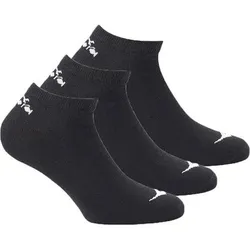 DIADORA Diadora Unisex Sneakersocken - 3er Pack, Logo, Größe 35-38 in Schwarz Schwarz