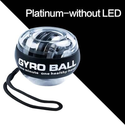 Uplift Picks LED Gyro Wrist Ball Forearm Strength Trainer Hand Grip Exercise Power Ball e