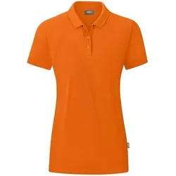 JAKO Damen Polo Organic, Größe 46 in Orange Orange