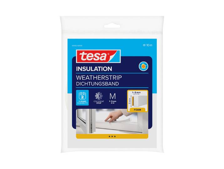Tesa Schaumstoffdichtung Universal 10m 9mm × 5mm