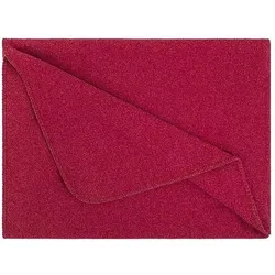 Steiner 1888, Decke, Wolldecke - Plaid Sophia 145x190cm Himbeer (190 x 145 cm)