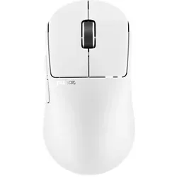 Pulsar X2N CRAZYLIGHT Mini Wireless (Uyuni White) - Gaming Mus - Optisk - 6 knapper - Hvid (Kabellos), Maus, Weiss