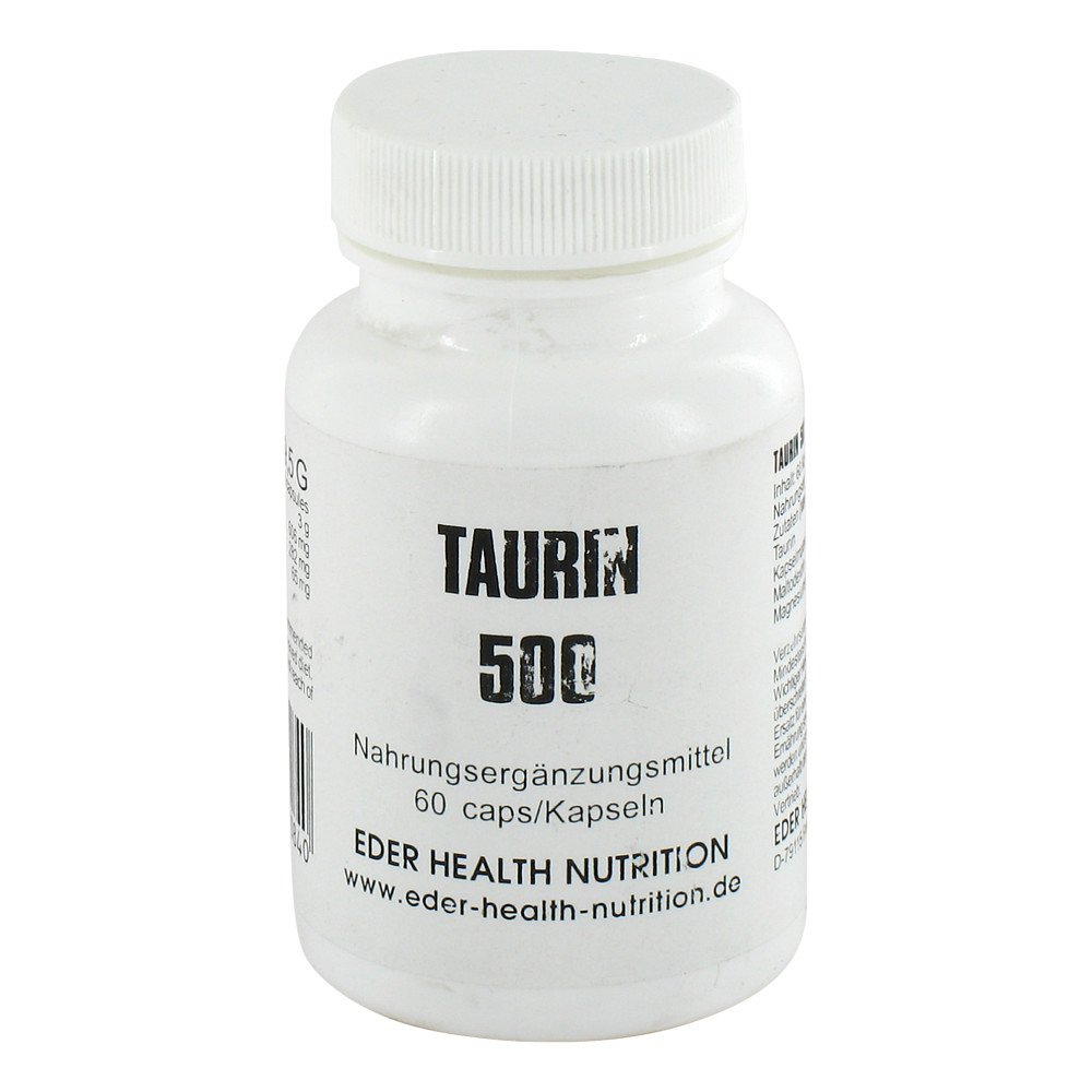 EDER Health Nutrition Taurin 500 Kapseln 08917815