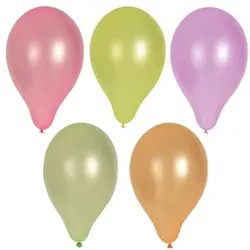 Papstar 10er-Pack Luftballons »Neon« farbig sortiert mehrfarbig