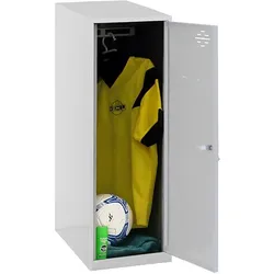 SimonRack Metallschrank SINGLE Zerlegt 1 Tür GRAU 915x300x500 mm (Höhe x Länge x Breite)