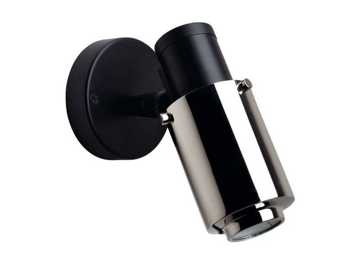 Biny Spot LED Noir/Nickel - DCW - Métal