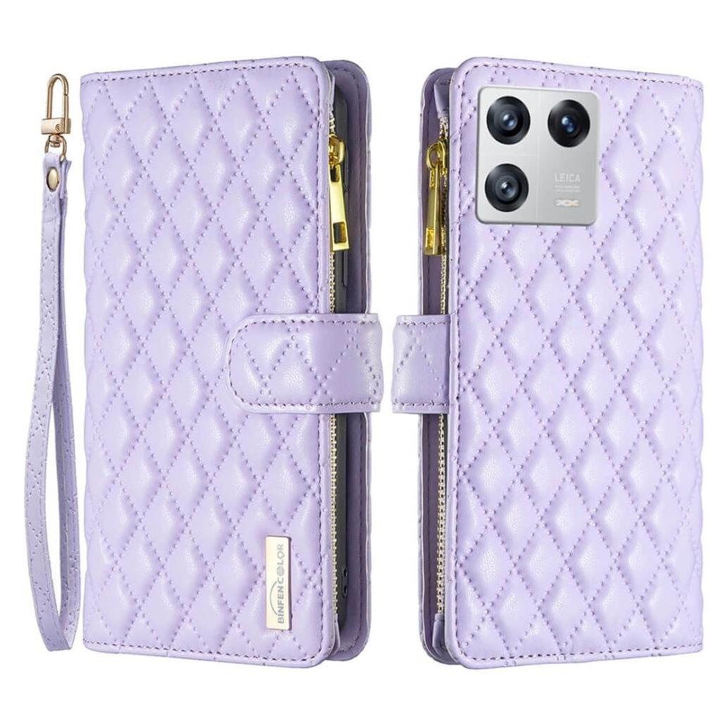 Binfen Color Xiaomi 13 - BINFEN Brieftaschen Hülle violett (Xiaomi 13) (660122474F)